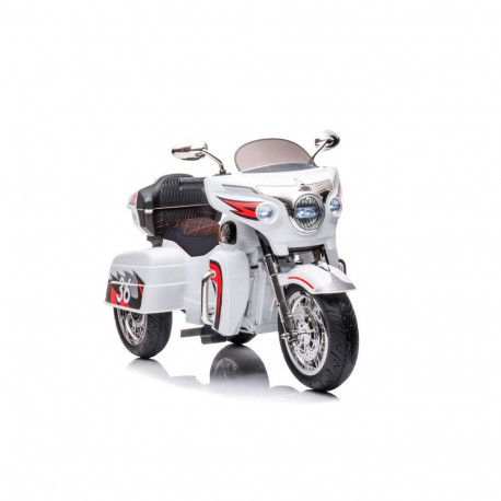 Goldwing kolmerattaline akumootorratas NEL-R1800GS LED-tuled MP3, valge