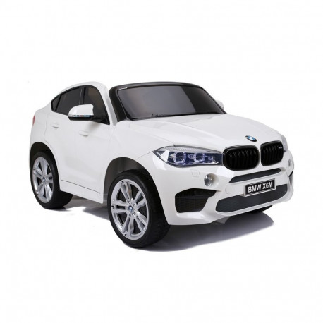 Auto Na Akumulator NOWE BMW X6M SUV Światła LED MP3 Pilot Białe
