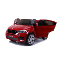 Auto na Akumulator Nowe BMW X6M Czerwone Lakierowane