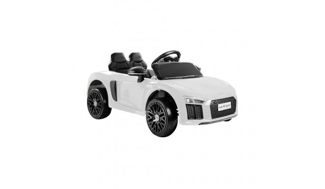 Audi R8 Spyder valge akuga auto