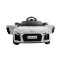 Auto na Akumulator Audi R8 Spyder Biały