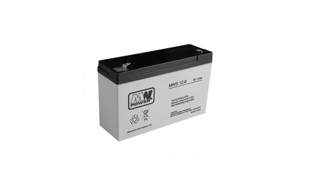 akuga auto geelakumulaator AGM 6V12Ah