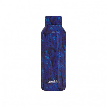 Quokka Solid - Butelka termiczna ze stali nierdzewnej 510 ml (Night Forest)