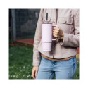 Quokka Stream - Kubek termiczny ze stali nierdzewnej 950 ml ze słomką (Light Pink)