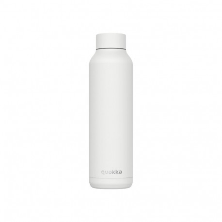 Quokka Solid - Butelka termiczna ze stali nierdzewnej 630 ml (White)