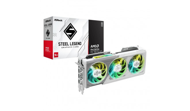Graphics card Radeon RX 9070 XT Steel Legend 16GB