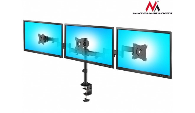 Holder Desktop 3 LCD monitors twin arms of the MC-691 13 "-27" 8kg