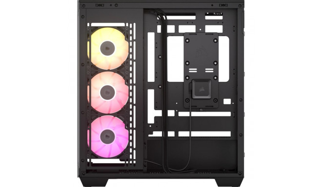 Midi Tower Case - Corsair iCUE LINK 3500X RGB Black