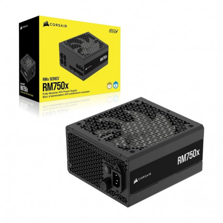 Power Supply Unit - Corsair RM750x 750W 80 PLUS Gold Fully-Modular ATX Black