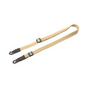 Artisan & Artist I ACAM-100AA I Slim & Soft Cloth Camera strap - Leica M/mirrorless (w/Ring) Beige