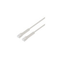 Intellinet 745116 networking cable Grey 0.3 m Cat6a F/FTP (FFTP)