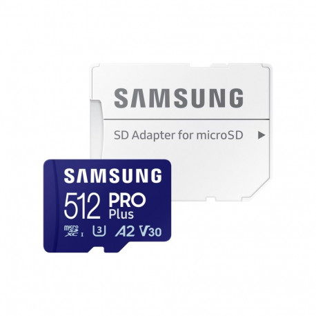 MEMORY MICRO SDXC PRO+ 512GB/W/ADAPT MB-MD512SA/EU SAMSUNG