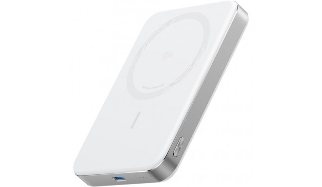 "ANKER MagGo PowerBank 10.000mAh Slim weiss magnetische Powerbank im ultra-schlanken Design fuer iPh