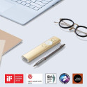 "Logitech wireless Presenter Spotlight Gold"