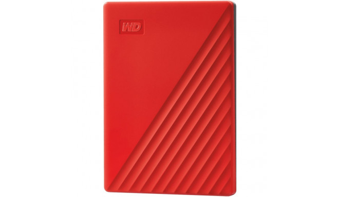 "2,5"" WD My Passport 2TB portable HDD USB3.0 USB2.0 compatible Red Retail"