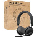 "Logitech HEADSET - Zone Wireless 2 UC - GRAPHITE TEAMS - 2.4GHZ/BT - EMEA-914 - A00174 A00172 NO ST