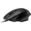 "Logitech G G502 X Mouse optical wired USB black"
