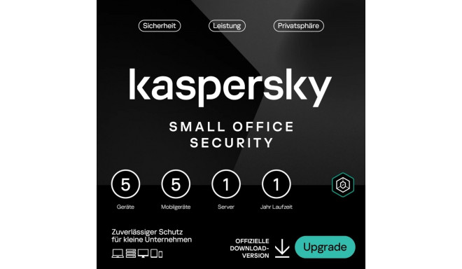 "Kaspersky Small Office Security - 5 User, 1 Year - Renewal - ESD-DownloadESD"
