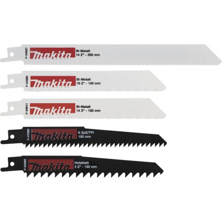 Makita P-83967 universaalne starterkomplekt 5 tk
