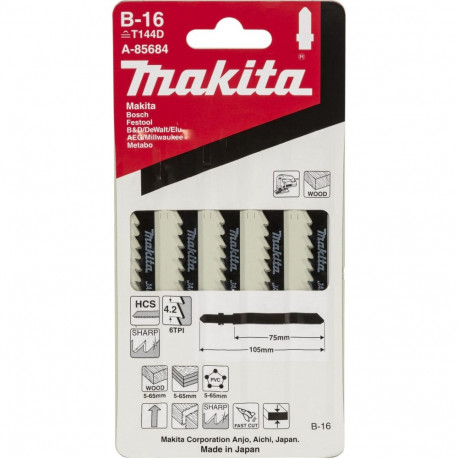 Makita A-85684 tikksaele tera B-16