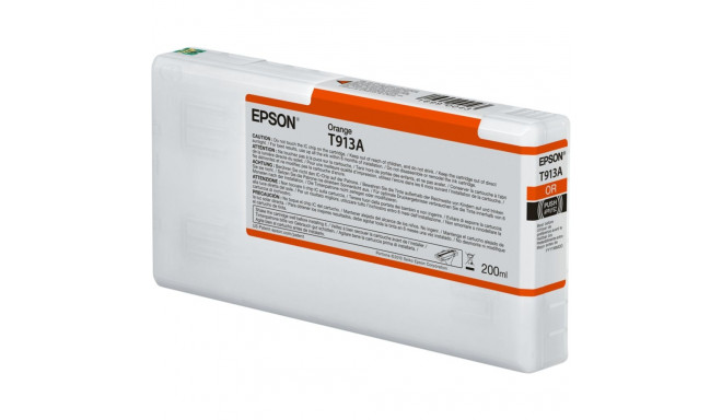 Epson tindikassett oranž T 913 200 ml T 913A