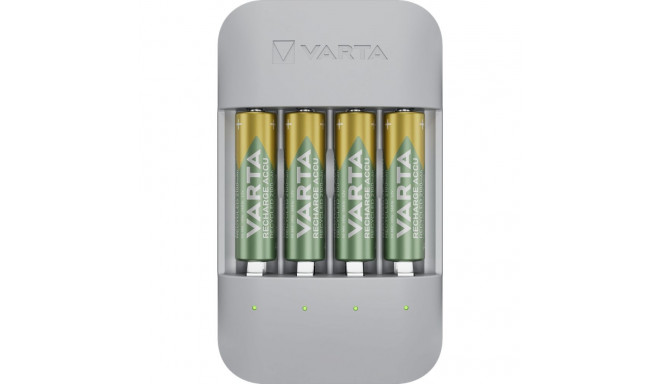 Varta Eco Charger Pro taaskasutatud + 4 x 2100 mAh AA 57683 101 121
