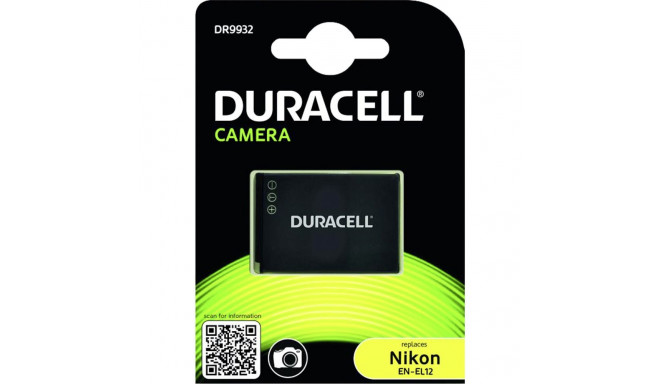 Duracell liitium-ioon aku 1000 mAh Nikon EN-EL12 jaoks
