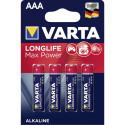 50x4 Varta Longlife Max Power Micro AAA LR03 VPE Väline Karp
