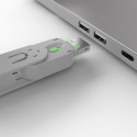 Lindy 40451 USB Type A Port Blockers Set 4pcs + Key / Green