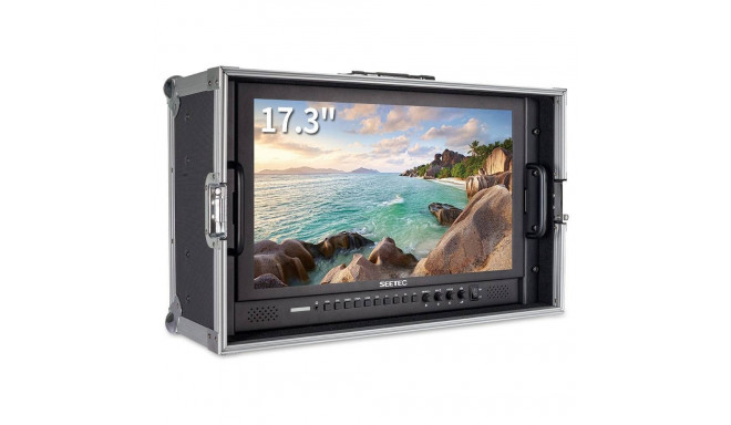 SEETEC 17.3" 1920Ã1080 Pro Broadcast LCD Monitor with 3G SDI HDMI AV (suitcase)