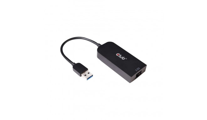 CLUB 3D USB TYPE A 3.1 GEN 1 TO RJ45 2.5GB ETHERNET ADAPTER