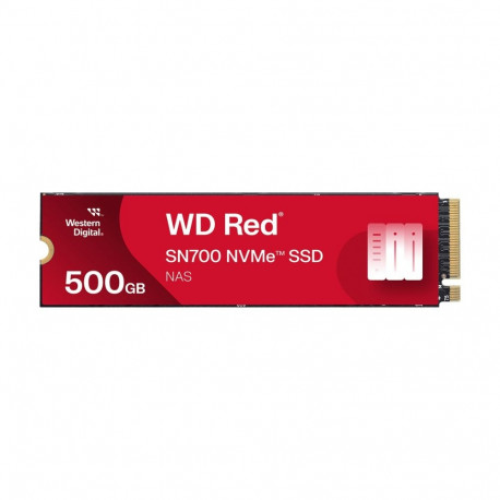 WD Red SSD SN700 NVMe 500GB M.2 2280 PCIe Gen3 8Gb/s sisemine ketas NAS-seadmetele powered by SanDis