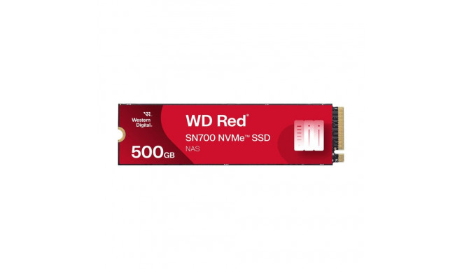 WD Red SSD SN700 NVMe 500GB M.2 2280 PCIe Gen3 8Gb/s internal drive for NAS devices