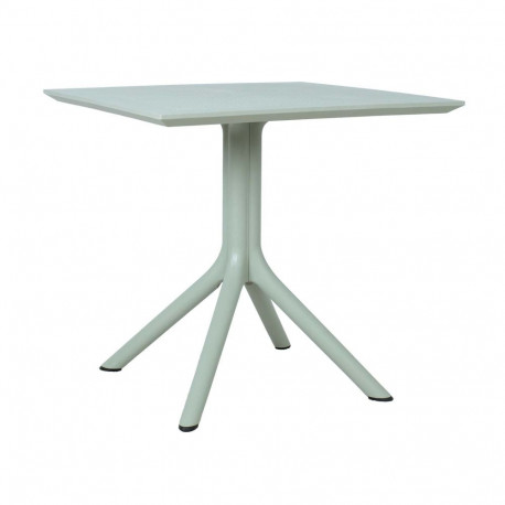 Laud MANGO 80x80xH75cm, rohekashall plastik