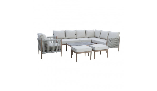 Garden furniture set MEDINA 5-parts, beige