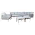 Garden furniture set MEDINA 5-parts, beige