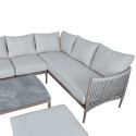 Garden furniture set MEDINA 5-parts, beige