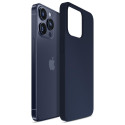 3MK silikoonümbris iPhone 16 Pro Max 6.9" tumesinine/tume tumesinine 3MK silikoonümbris iPhone 16 Pro Max 6.9" tumesinine/tume tumesinine