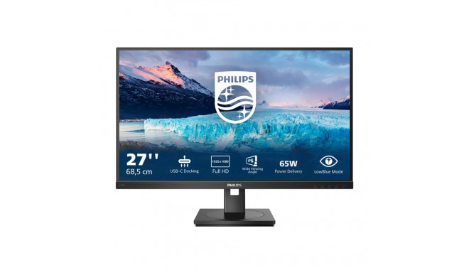 Philips LCD monitor 273S1/00 27" IPS FHD 16:9 75 Hz 4 ms 1920 x 1080 300 cd/m² HDMI-pordi arv 1