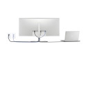 Dell | U4025QW | 39,7 " | IPS | WUHD | 21:9 | 120 Hz | 5 ms | 5120 x 2160 pikslit | 600 cd/m² | Toit