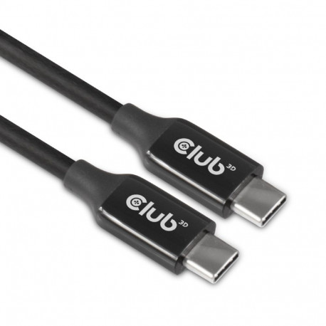 CLUB3D USB 3.2 Gen2 Type C to C aktiivne kahesuunaline kaabel 8K60Hz M/M 5m/16.4ft