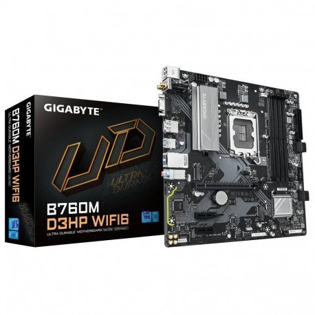 Gigabyte emaplaat B760 S1700 MATX/B760M D3HP