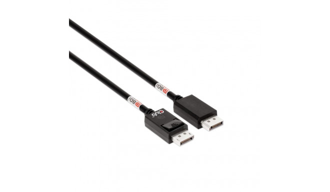 CLUB3D DisplayPort™ 2.1 kahesuunaline VESA DP80 sertifitseeritud kaabel 4K240Hz, 8K60Hz või 10K60Hz 