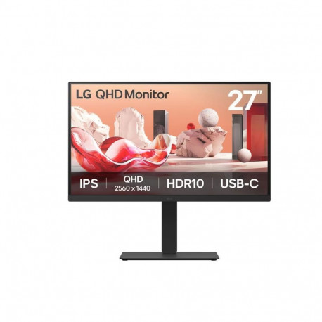 LG 27BA75QB-B.AEU arvutimonitor 68.6 cm (27") 2560 x 1440 pikslit Wide Quad HD LED must