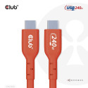 CLUB3D USB2 Type-C Bi-Directional USB-IF Certified Cable Data 480Mb, PD 240W(48V/5A) EPR M/M 3m / 9.