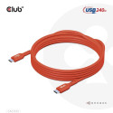CLUB3D USB2 Type-C Bi-Directional USB-IF Certified Cable Data 480Mb, PD 240W(48V/5A) EPR M/M 3m / 9.