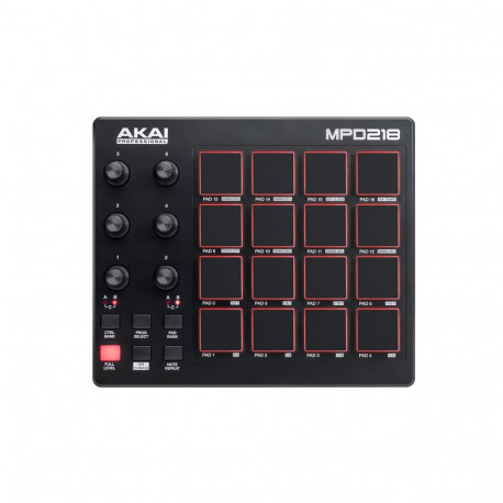 AKAI MPD 218 pad-kontroller MIDI USB must