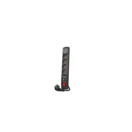 Acar kaabel F4 USB A+C liigpingekaitsega (kiirlaadija) 3m, must
