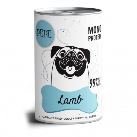 Paka Zwierzaka Pepe Lamb - märg koeratoit - 400g