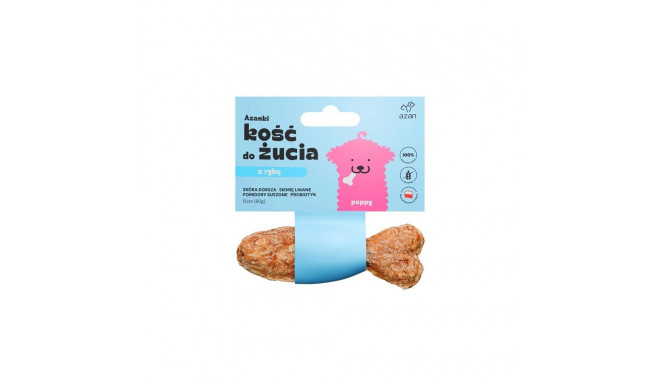 AZANKI tursaluuga probiootikumiga kutsikatele kalakujuline – koeramaius – 12 cm